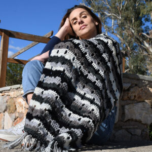 Εσάρπα Πασμίνα Ocean Waves