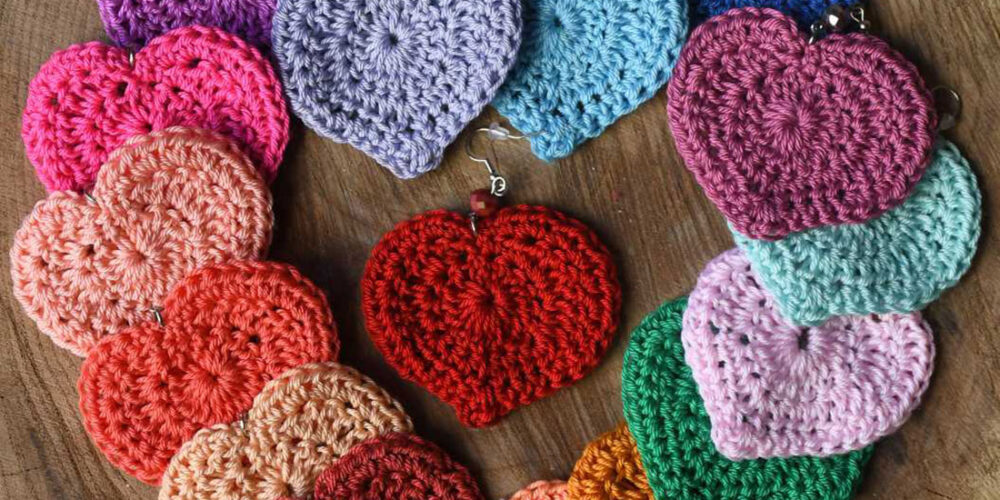 Σκουλαρίκια Καρδιές