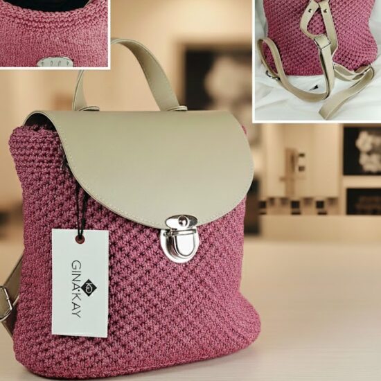 Σακίδιο πλάτης Μπέζ Σάπιο μήλο Κανέστρο