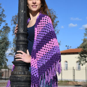 Εσάρπα Purple Lurex Dream