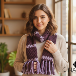 Κασκόλ πλέξη της γιαγιάς