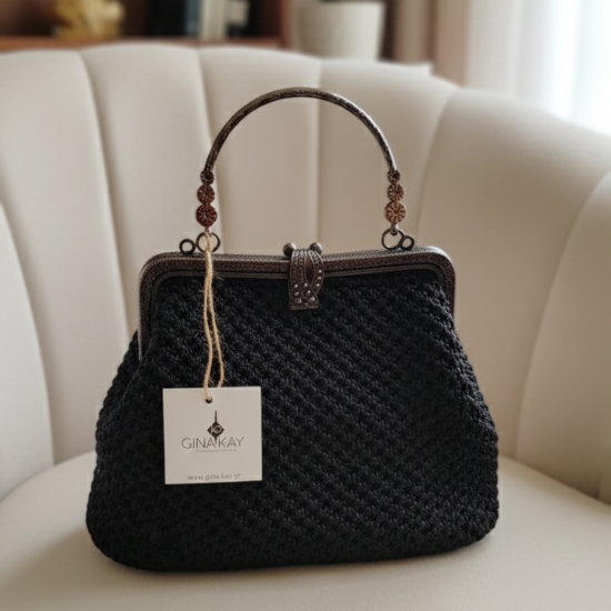 Τσάντα χειρός με frame Night Jasmine