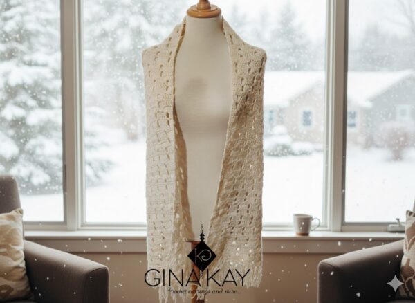 εσάρπα ανοιχτό σομόν