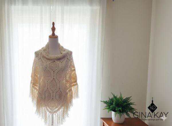 εσαρπα κουκουνάρι με κρόσια