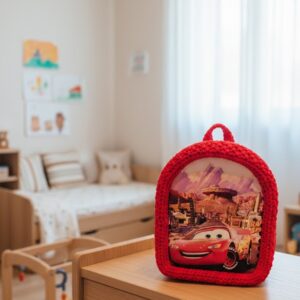 Παιδικό σακίδιο Mcqueen Red