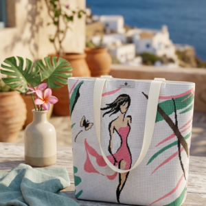 Tote bag summer girl