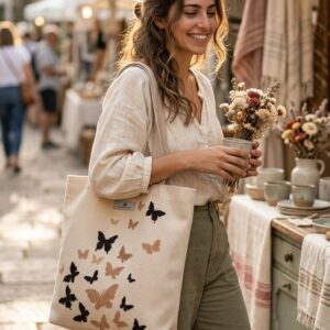 Tote bag butterflies