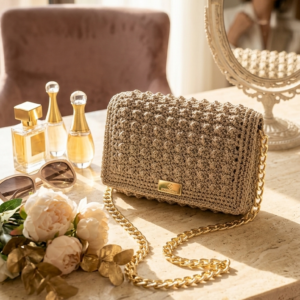 Τσάντα ώμου VENICE Beige